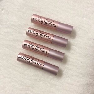 Too Faced Better Than Sex Mascara Minis Bundle 4 Pieces